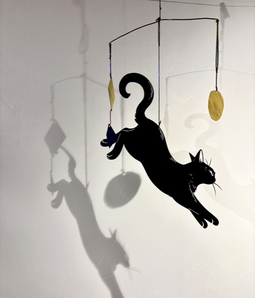 黒猫モビール 3