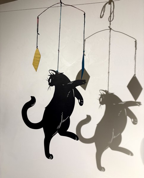 黒猫モビール 4
