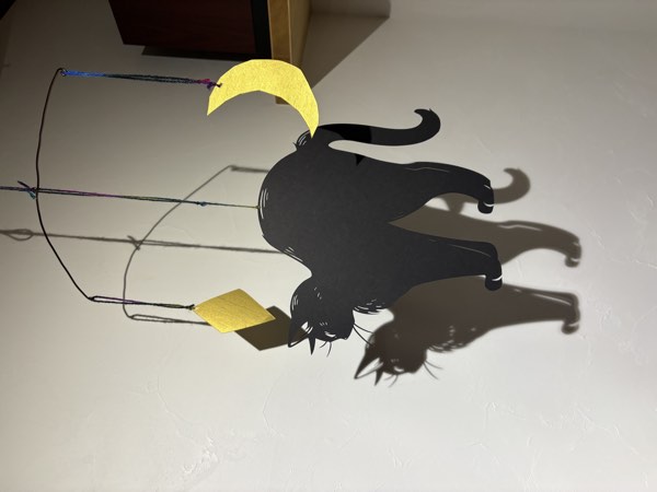 黒猫モビール 6